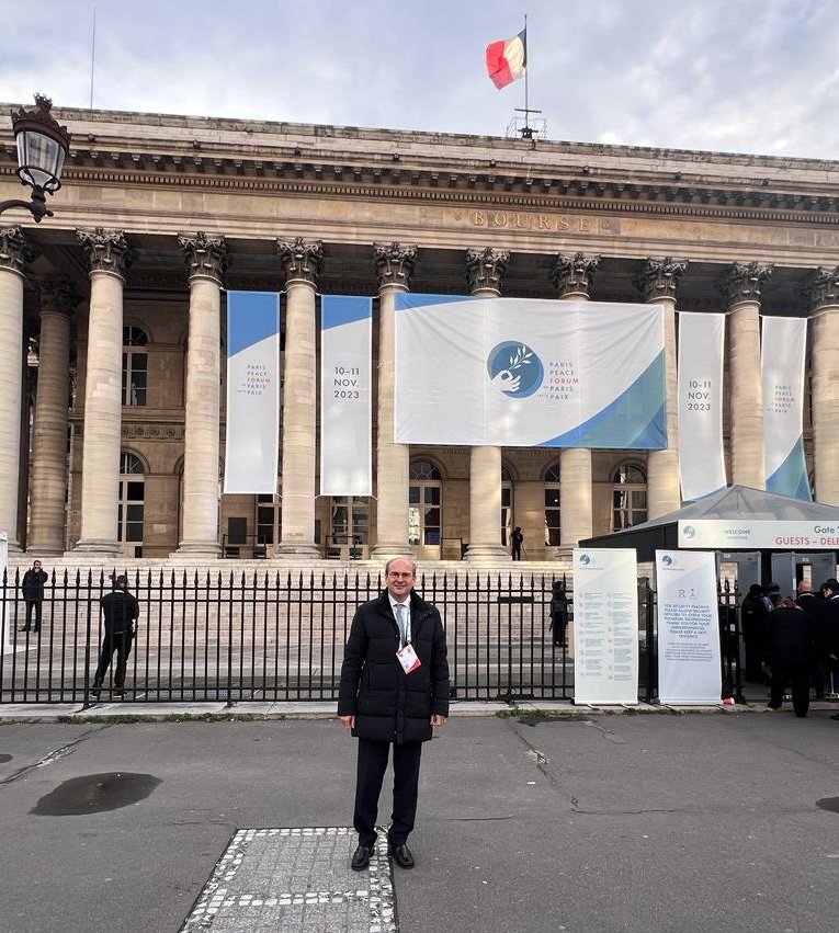 Ο Κωστής Χατζηδάκης στο Paris Peace Forum για τη χρηματοδότηση των πολιτικών για την κλιματική κρίση